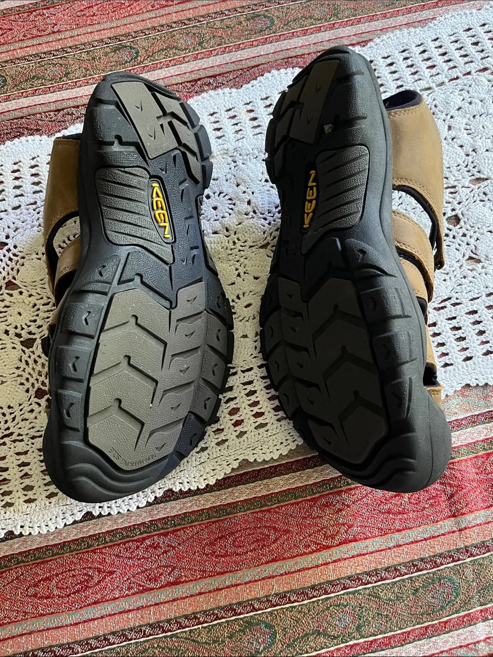 Keen Newport leather bison Brown sandal
